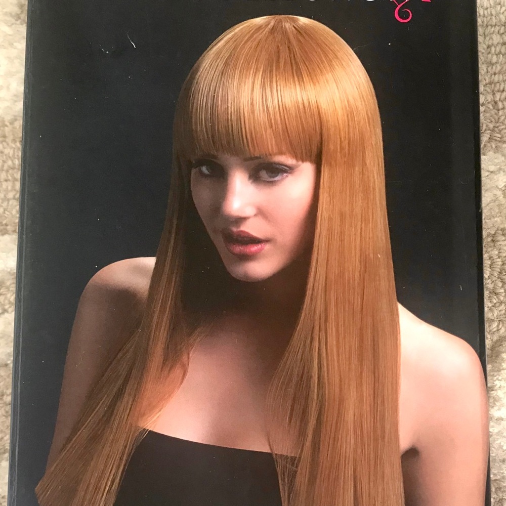 Professional Wig Long Red Hair, Alexia” NWT & Box